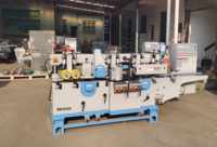 Xinbaodi quatre 4 côtés rabot à bois CNC travail du bois inclinaison prix bois broche mouleur Machine avec Table coulissante