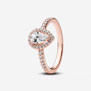 Bague en argent sterling S925 avec design plaqué or étoile, pierre en zircon, soleil et lune, cadeau de mariage pour petite amie - Product Image 6