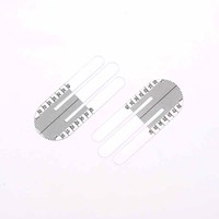 Règle transparente flexible PD PR014 en ABS transparent, instrument de mesure oculaire, échelle précise pour la distance interpupillaire