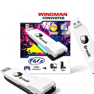 Convertidor de Juegos Brook Wingman XB3 para Consola PS5/PS4, Adaptador de Controlador de Arcade con Cable para <span class=keywords><strong>PC</strong></span>, <span class=keywords><strong>Street</strong></span> <span class=keywords><strong>Fighter</strong></span> <span class=keywords><strong>6</strong></span> - Product Image 1