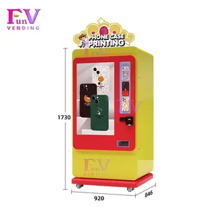 One-click Automatic Mobile Phone Case Printing Machine Automatic Vending Equipment With Fast Return On Costs