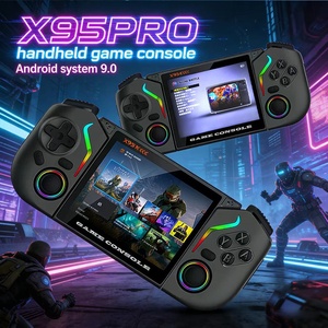 Consola de Juegos Portátil X95 Pro WiFi, Pantalla IPS OCA de 3.5 Pulgadas y 640x480, Android 9.0, 20000 Juegos, 20 Emuladores, WiFi, RGB, Joystick Dual, 3000 mAh - Product Image 3