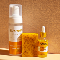 Offre Spéciale – Lot de Savons Yoni au Curcuma en Gros – Soin Intime Naturel Équilibré au PH, aux Herbes Chinoises, Hydratant pour Femmes