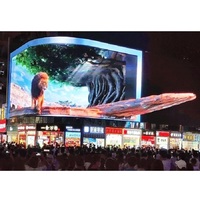 Affichage LED d'extérieur à installation fixe P4, prise en charge SDK, gestion de contenu à distance pour façade de bâtiment d'aéroport, publicités 3D à vision directe