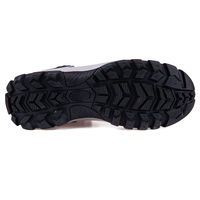 Sepatu Keselamatan Unisex Semua Musim dengan Pelindung Jari Kaki Komposit, Anti-Tusuk, Sol Tengah Kain, MD EVA Karet, Sepatu Kerja untuk Bengkel Konstruksi