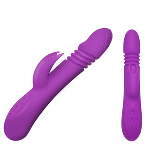 Vibrateur en silicone chauffant à 2 moteurs pour 7 vibrations et 3 modes d'étirement, jouet sexuel pour adultes, vibrateur pour femme - Product Image 6