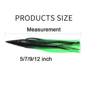 Gonne di calamaro gonne di polpo esche da traina in acqua salata esche da pesca in plastica morbida esche da pesca lucciole di polpo esche esche di calamaro gonna <span class=keywords><strong>esca</strong></span> <span class=keywords><strong>per</strong></span> branzino - Product Image 6