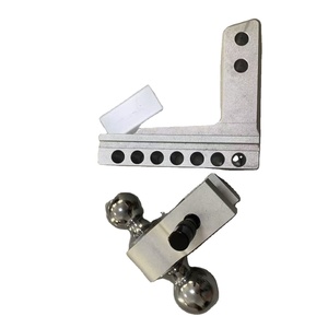Enganche <span class=keywords><strong>de</strong></span> <span class=keywords><strong>Remolque</strong></span> Universal Ajustable para Camioneta, Cromado Sólido, Soporte Doble <span class=keywords><strong>de</strong></span> Aluminio para <span class=keywords><strong>Bola</strong></span> <span class=keywords><strong>de</strong></span> <span class=keywords><strong>Remolque</strong></span> - Product Image 2