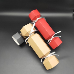 Elegante Caja de Papel Blanca para Dulces, Caja de Regalo con Forma de Caramelo para Recuerdos de Boda, Decoraciones de Fiesta Navideña y Empaque de Dulces - Product Image 4