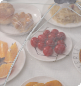 Cubierta de malla <span class=keywords><strong>Pop</strong></span>-up grande para comida, carpa de comida reutilizable y plegable para interiores y exteriores - Product Image 5