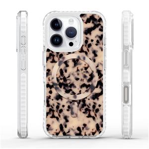 Funda para Teléfono AIKUSU OEM ODM Resistente a Golpes, Diseño Carey Rubio Epoxi para iPhone 13 14 15 16 17 Pro Max - Product Image 1