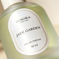 Étiquette adhésive en papier nacré imprimée en plusieurs couleurs avec logo, de qualité supérieure, pour les emballages de produits de soin de la peau et d'aromathérapie
