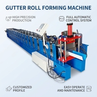 Machine automatique de formage à froid de gouttières en acier