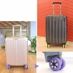 Caster Wheels Soft Rubber Blue Wear Resistant Floor Protection For Office Chair Suitcase Accessories - Product Image 4