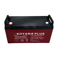 Baterai Gel Asam Timbal Siklus Dalam 12V120Ah untuk Sistem Panel Surya Terlaris di Nikaragua