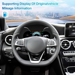 NaviHua 12.3 Inch Panel <b>Car</b> Digital LCD Dashboard Instrument Cluster <b>Speedometer</b> <b>for</b> Benz C/GLC Class 2015-2021 Plug and Play - Product Image 4