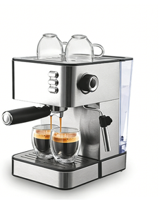 Machine à café expresso automatique DSP 15 bars, vente flash, machine à expresso avec lait électrique pour usage domestique ou hôtelier - Product Image 2