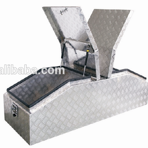 Boîte à outils gulwing en aluminium robuste de 8 pièces, pour camions, tracteurs, système de stationnement de voiture rotative, boîtier de rangement en métal - Product Image 1