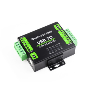 Convertidor Industrial Aislado de USB a RS485 de 4 Canales (B) con Chip CH344L, Circuitos de Protección Múltiple y Soporte para Múltiples Sistemas - Product Image 1
