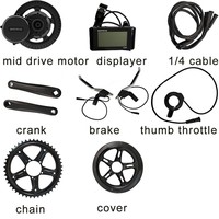 Câble étanche 1T4 pour moteur 8fun/Bafang BBS EB-BUS