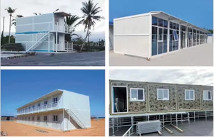 Maisons préfabriquées de luxe bon marché, maisons mobiles prêtes à l'emploi, maisons conteneurs en kit, maisons en kit 2 <span class=keywords><strong>et</strong></span> 3 chambres - Product Image 6