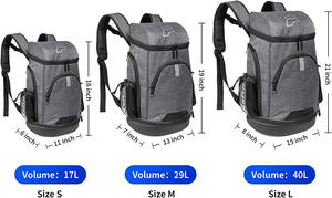 Mochila Deportiva Plegable Portátil de Muestra Gratuita para Baloncesto, Impermeable, de Oxford, para Senderismo, Deportes al Aire Libre, Bolsa de Baloncesto - Product Image 2