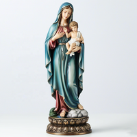 Statue religieuse en résine peinte à la main décor à la maison catholique jésus et saint Joseph Figurine cadeaux de festival