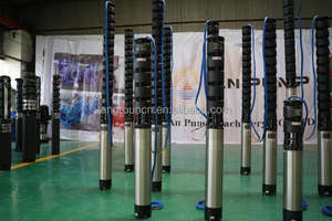 Pompa Air Pengangkat Kepala Tinggi 55hp 50 M3/H 200 Meter Pompa Air Laut Sumur Dalam Tahan Karat - Product Image 6