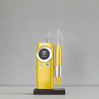Machine à ongles professionnelle pour ongles en acrylique, 45000 tr/min, kit de lime électrique portable, sans fil, rechargeable, modèle de set de manucure