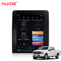 Écran multimédia GPS de style Tesla Android 11 de 12,1 pouces avec Carplay pour Ford F150 Ranger 2011-2019