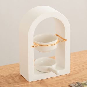 Brûleur d'arômes créatif en métal pour bougies, encens, huiles essentielles et cire fondue, décoration d'intérieur - Product Image 5