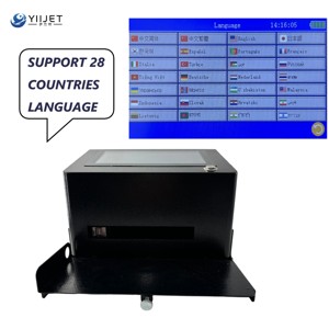 新型 12.7 毫米 TIJ 喷墨便携式半自动桌面打印机，可打印柔性塑料瓶、金属罐、纸箱、日期、徽标 - Product Image 2