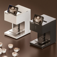 Imprimante à café EVEBOT EB-FT4 pour selfies, encre comestible automatique, USB, qualité alimentaire, 200 DPI, plateau chauffant en aluminium, couleur unique, nouvelle, pour petites entreprises