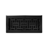 Grille de ventilation décorative pour sol, corps en ABS, panneau en acier, résistant à la corrosion, personnalisable, installation flexible, applications multiples
