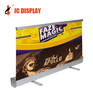 Ngay lập tức Chứng Khoán thép cuộn lên biểu ngữ đứng tăng cường khung sắt & màu sắc kép - Product Image 1