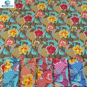 ผ้าซารองราคาโรงงาน ผ้าไมโครไฟเบอร์โพลีเอสเตอร์เนื้อพีชสกิน ผ้าบาติกมัลลอง - Product Image 5