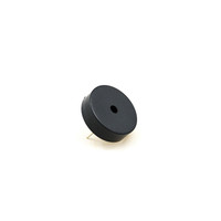Buzzer piézoélectrique cylindrique SWT 30 mm 2,5 kHz à sortie numérique, sonnerie piézo passive noire scellée avec cavité sonore indépendante