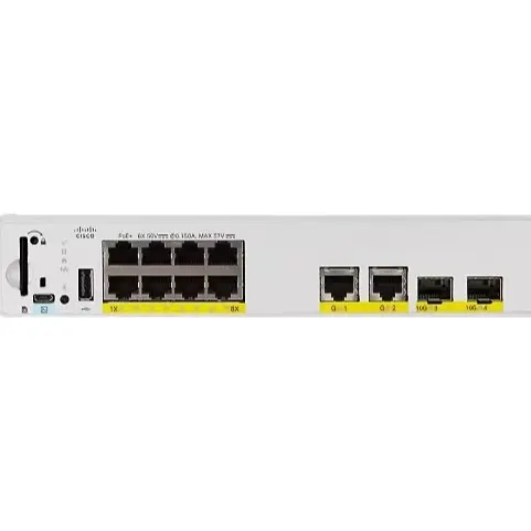 C9200CX-8P-2X2G-E Cisco chất xúc tác 9200cx mạng yếu tố cần thiết chuyển đổi nhỏ gọn 8 cổng quản lý Rack mountable C9200CX-8P-2X2G-E