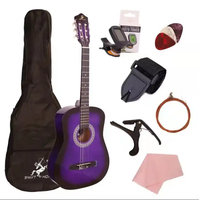 Acoustic Classical Guitar 6 Nylon Strings 38 Inch Gloss/Matte Finish Guitar Rosewood Fretboard Multi-Color Chinese Factory