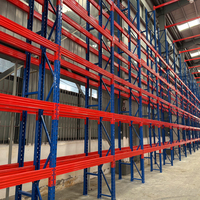 Étagères de stockage de palettes en acier robustes et de haute résistance pour centre logistique en Asie du Sud-Est