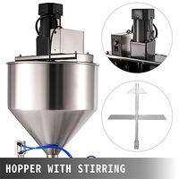 Machine de remplissage de bouteilles semi-automatique pour huiles de shampoing Liquides visqueux avec chauffage pour l'emballage de sacs de pâtes à sauce au sucre et au chocolat