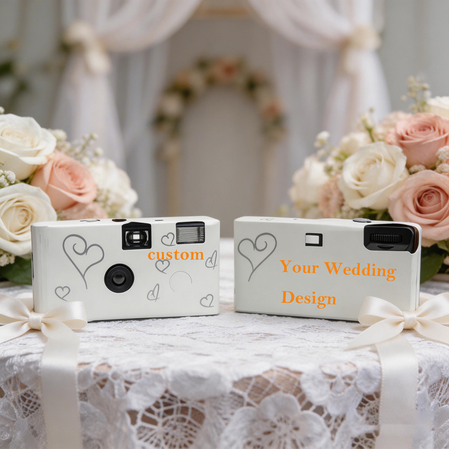 Custom Disposable Camera for Wedding Cheap Disposable Cameras for Weddings Bulk with Logo for Event Favors Supplier