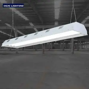 OGJG DLC ETL תנועה חיישן 1.2M 4FT 8FT קו אור חירום ערכת 130LM/W Led ליניארי גבוה מפרץ