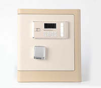 Caja Fuerte con Pantalla LCD, Modelo Más Vendido, Caja Fuerte para Muebles con Corte Láser, con Pantalla y Caja Oculta para Oficina en Casa