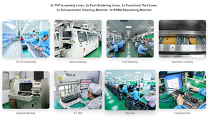 Kit di Assemblaggio PCB per Inverter Solare Ibrido a Onda Sinusoidale Pura Personalizzato da 5KW, 4 Strati, Spessore 1.6mm, con Finitura Superficiale HASL - Product Image 6