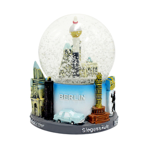 Souvenir Germania Berlino Globo di Neve in Resina con Bandiera e Edifici di Berlino <span class=keywords><strong>per</strong></span> <span class=keywords><strong>Adulti</strong></span> e Bambini Decorazione Casa Regalo Ricordo - Product Image 2