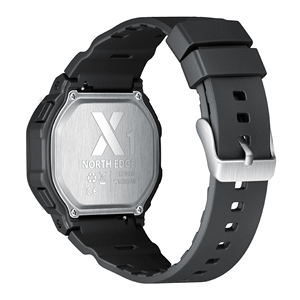 Reloj Deportivo DF NORTH EDGE X1 con Pantalla Cuadrada Digital para Hombre y Mujer, 50M, Cronómetro, Cuenta Regresiva, Alarma, Reloj de Silicona IP68 - Product Image 4