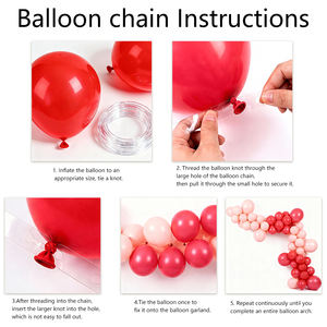 Set di Palloncini in Gomma per Primo Compleanno, Accessori per Foto, Decorazioni da Parete, Articoli per Feste a Tema - Product Image 5