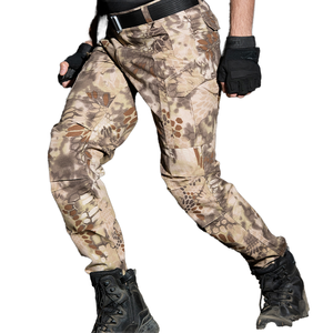 Pantalones Tácticos Casuales de Verano para Hombre, Personalizados, Elásticos, Rectos, Bordados, de Poliéster/Algodón, Deportivos, para Trabajo, Múltiples Tallas - Product Image 1