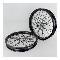 Ensemble de roues E-Ride Pro SS 3.0 SR 17 Supermoto ; moyeux en aluminium CNC pour moto électrique tout-terrain ; jantes haute performance 17x1.6 17x2.15
